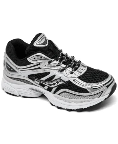 Saucony Little Kids Omni 9 Casual Sneakers From Finish Line In Black