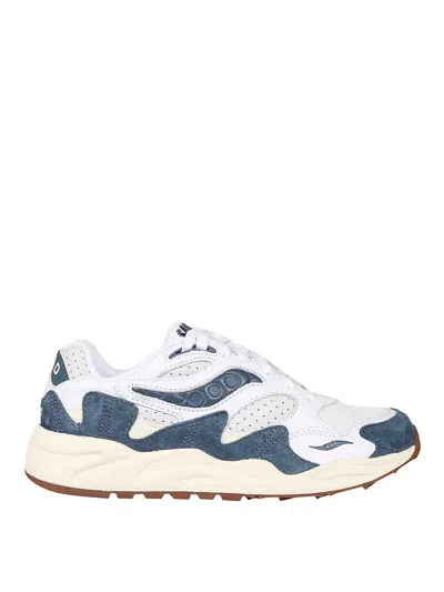 Saucony Logo Sneakers In White