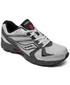 Saucony Men's And Women's Ride Millennium Casual Sneakers From Finish Line In Gray