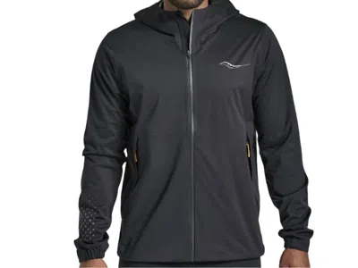 Saucony Men's Boulder Drizzle Jacket In Black