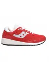 Saucony Shadow 6000 "red/white" Sneakers In Red