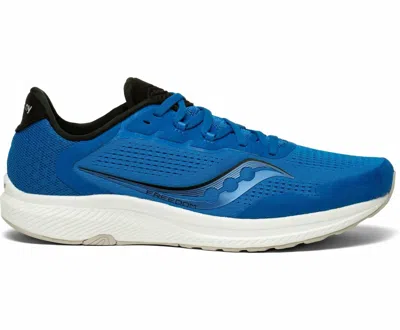 Saucony Men's Freedom 4 Running Shoes In Royal/stone Blue