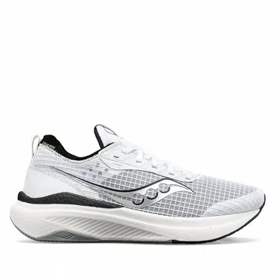 Saucony Men's Freedom Crossport Running Shoes - D/medium Width In White/black