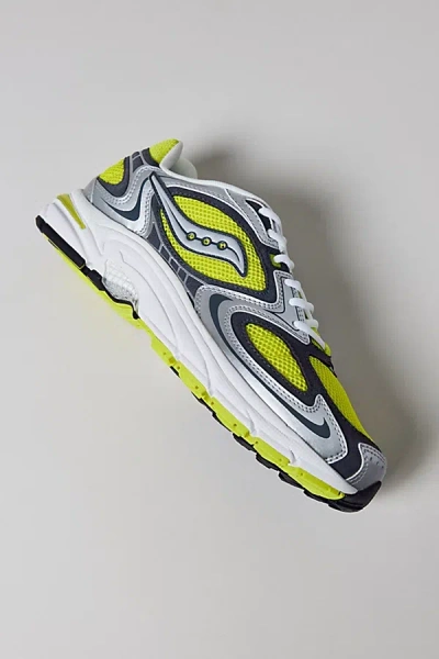Saucony Men's Grid Jazz 9 Sneaker In Yellow/silver, Men's At Urban Outfitters