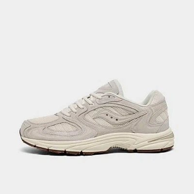 Saucony Men's Grid Jazz 9 Suede Casual Shoes In Ivory/ivory