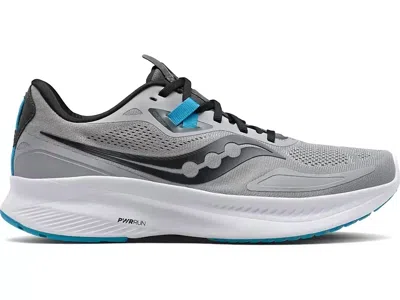Saucony Men's Guide 15 Sneaker In Grey/black In Multi
