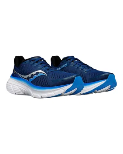 SAUCONY MEN'S GUIDE 17 SHOES IN NAVY/COBALT
