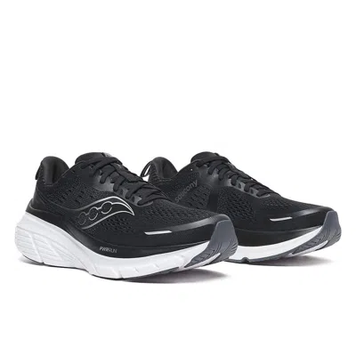 Saucony Mens  Hurricane 25 In White/black