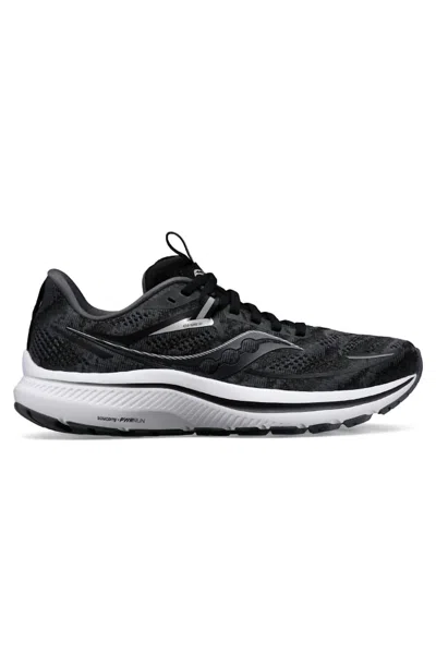 Saucony Men's Omni 21 Shoes In Black/white