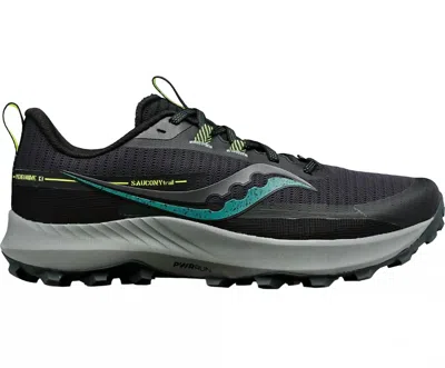 Saucony Men's Peregrine 13 Trail Running Sneakers In Wood/fossil