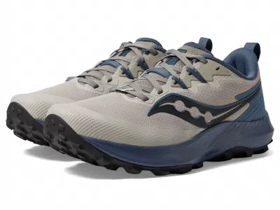 Saucony Men's Peregrine 14 Trail Running Shoes In Dove/dusk In Multi