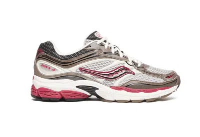 SAUCONY MEN'S PROGRID OMNI 9 SHOES IN BROWN RED