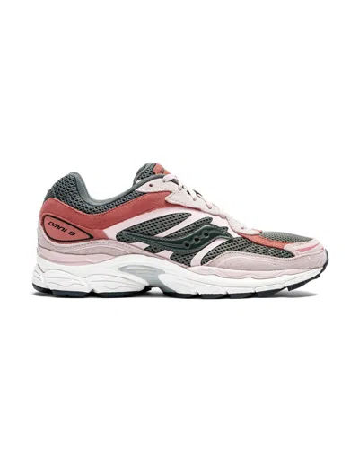 Saucony Men's Progrid Omni 9 Shoes In Pink/green In Multi