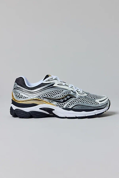 Saucony Men's Progrid Omni 9 Sneaker In Silver/gold, Men's At Urban Outfitters