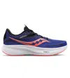 Saucony Men's Ride 15 Running Shoes - D/medium Width In Sapphire/vizired In Multi