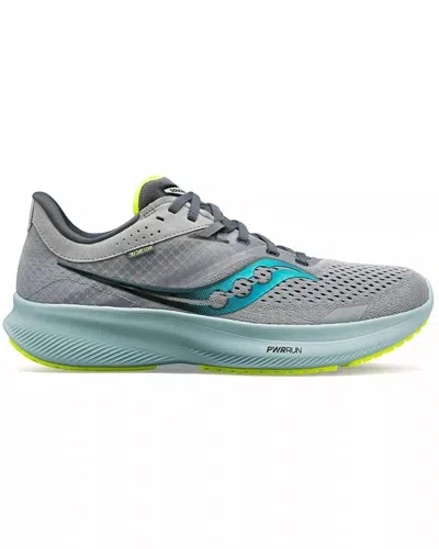Saucony Men's Ride 16 Running Shoes - Medium Width In Fossil/palm In Multi