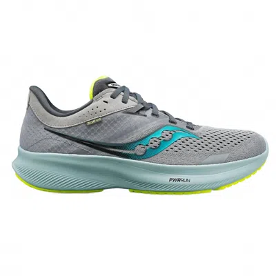 Saucony Men's Ride 16 Running Shoes In Fossil/palm In Multi