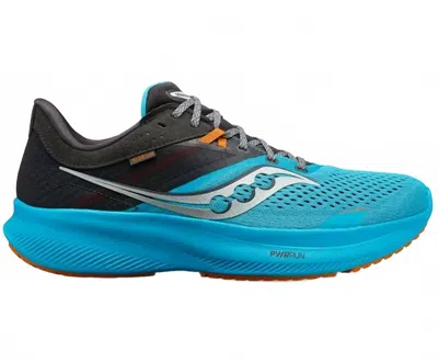 Saucony Men's Ride 16 Sneaker In Agave/basalt Bleu In Multi