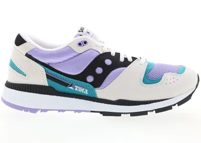 Pre-owned Saucony Men's  Azura Sneakers In White/violet/capri In Multi