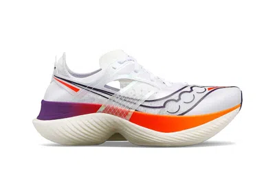 Pre-owned Saucony Men's  Endorphin Elite Sneakers In White/vizired