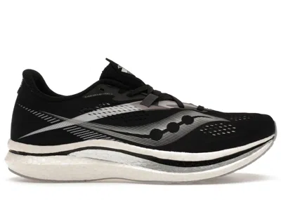 Pre-owned Saucony Men's  Endorphin Pro 2 Sneakers In Black/white