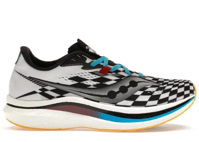 Pre-owned Saucony Men's  Endorphin Pro 2 Sneakers In Reverie/white/black