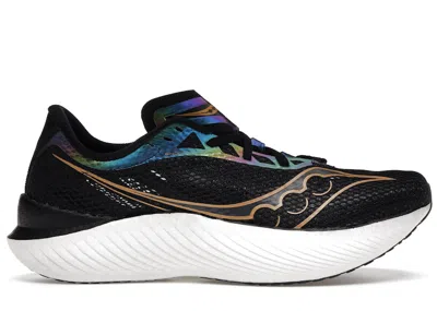 Pre-owned Saucony Men's  Endorphin Pro 3 Sneakers In Black/goldstruck