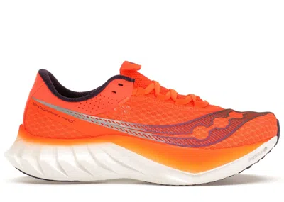 Pre-owned Saucony Men's  Endorphin Pro 4 Sneakers In Viziorange