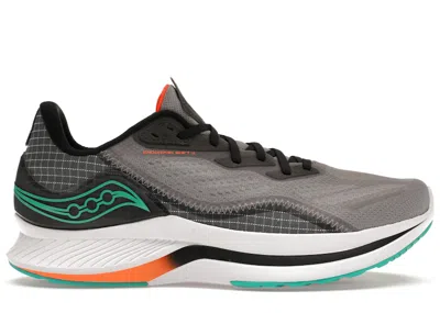 Pre-owned Saucony Men's  Endorphin Shift 2 Sneakers In Alloy/jade In Multi