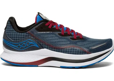 Pre-owned Saucony Men's  Endorphin Shift 2 Sneakers In Space/mulberry In Purple