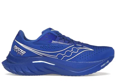 Pre-owned Saucony Men's  Endorphin Speed 4 Minted Ny Sneakers In Minted Blue/white In Multi