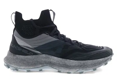 Pre-owned Saucony Men's  Endorphin Trail Mid Runshield Sneakers In Black/gravel