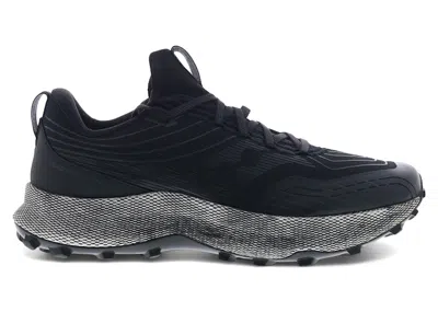 Pre-owned Saucony Men's  Endorphin Trail Sneakers In Black/gravel