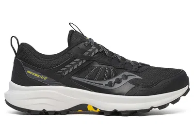 Pre-owned Saucony Men's  Excursion Tr17 Sneakers In Black/fog