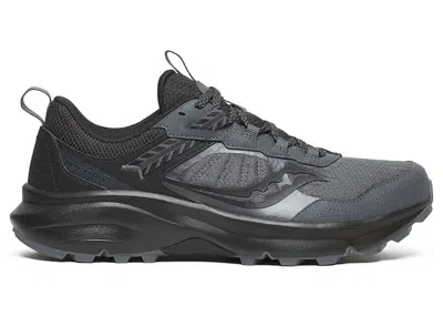 Pre-owned Saucony Men's  Excursion Tr17 Sneakers In Shadow/black