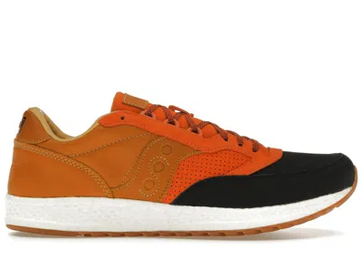 Pre-owned Saucony Men's  Freedom Runner Premier Stormlight Sneakers In Gum/orange/black