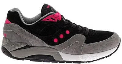 Pre-owned Saucony Men's  G9 Control Neon Nights Sneakers In Black/grey