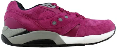Pre-owned Saucony Men's  G9 Control Sneakers In Wine In Burgundy