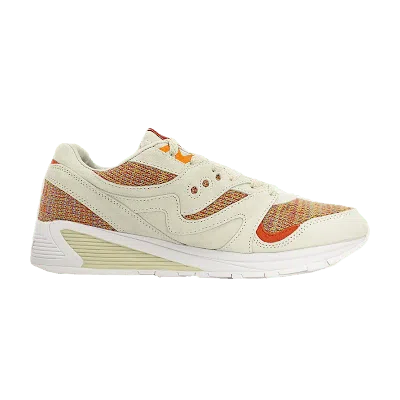Pre-owned Saucony Men's  Grid 8000 Footpatrol X Beams Only In Tokyo Sneakers In Tan/orange