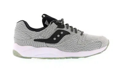 Pre-owned Saucony Men's  Grid 9000 Dirty Snow Sneakers In Black/white