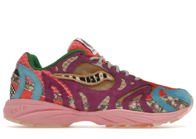 Pre-owned Saucony Men's  Grid Azura 2000 Jae Tips Remember Who Fronted Sneakers In Multi