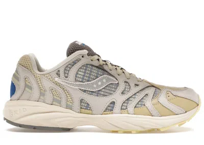 Pre-owned Saucony Men's  Grid Azura 2000 Party Like It's 1999 Sneakers In Grey/blue