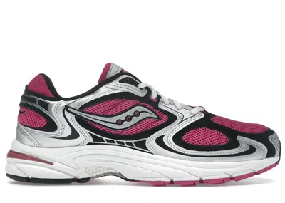 Pre-owned Saucony Men's  Grid Jazz 9 Sneakers In Pink/silver