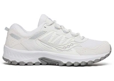 Pre-owned Saucony Men's  Grid Peak Grey Sneakers In White