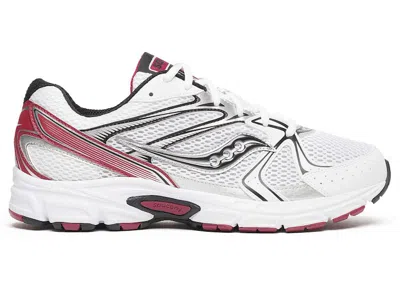 Pre-owned Saucony Men's  Grid Ride Millennium Sneakers In White/red In Multi