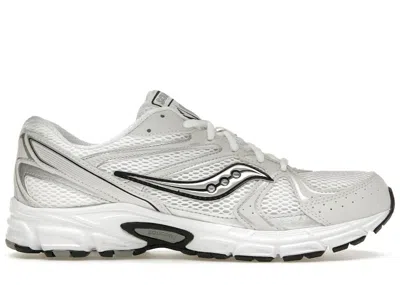Pre-owned Saucony Men's  Grid Ride Millennium Sneakers In White/silver