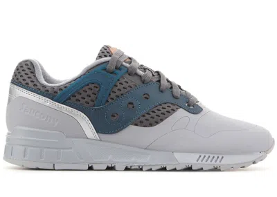 Pre-owned Saucony Men's  Grid Sd Ht Sneakers In Grey/navy Blue In Multi