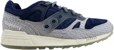 Pre-owned Saucony Men's  Grid Sd Sneakers In Blue/grey