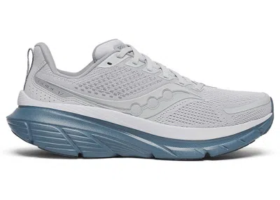 Pre-owned Saucony Men's  Guide 17 Sneakers In Cloud/mirage In Gray