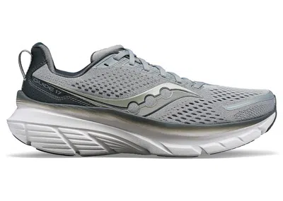Pre-owned Saucony Men's  Guide 17 Sneakers In Flint/shadow In Gray